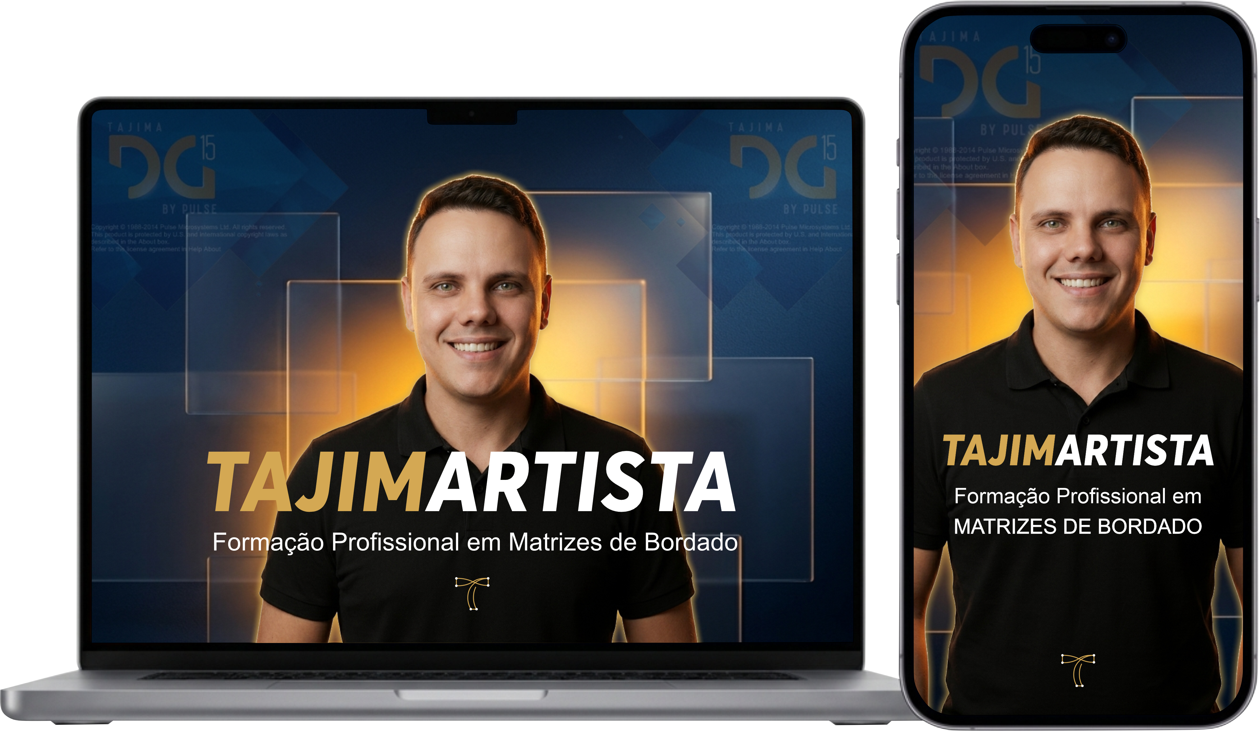 Mockup do Curso Tajimartista